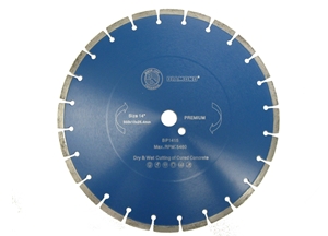 14" Premium Cured Concrete Blade Icon Image - Click here to view larger image