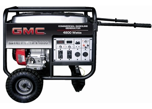 Commercial Grade 4800 Watt Portable Gas Generator Icon Image - Click here to view larger image