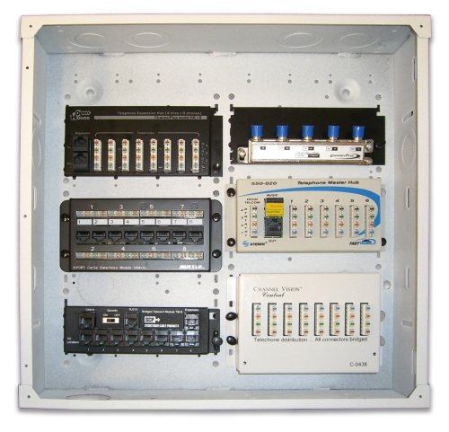 BN Universal Mounting Pattern Structured Wiring Cabinets