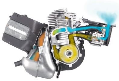 Husqvarna K970 X-Torq Engine