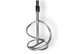 BN PRODUCTS USA BNR004-140 Mixing Paddle,With Holes,Stainless 