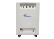 California Air Tools 1 Hp 8 Gallon LF Series Air Dryer Soundproof Cabinet Air Compressor w/ Drain