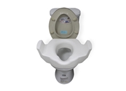 MedGear Elevated Toilet Seat with Handles Image