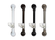 16" MedGear Wall-Mount Assisting Grab Bar w/ Free Clip-On Shower Head Holder Image