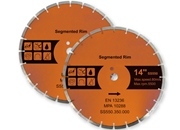 14" BN Products SS550 Cold Pressed Diamond Blade, 2-pack