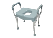 MedGear Elevated Toilet Seat w/ Handles and Adjustable Legs