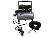 California Air Tools 12V 1 Gallon Steel Tank Oil-Free Air Compressor Image