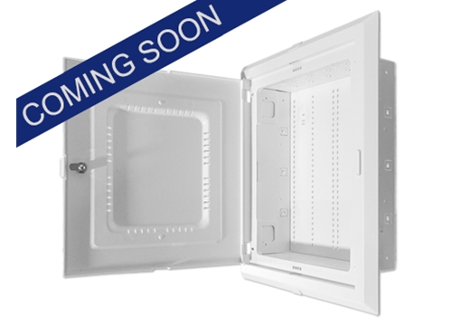 16" Benner Nawman Plastic WiFi Friendly Foldable Structured Wiring Cabinet