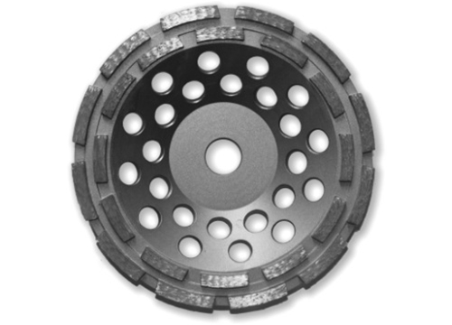 4" BN Products DR650 Double Row Diamond Grinding Cup Wheel