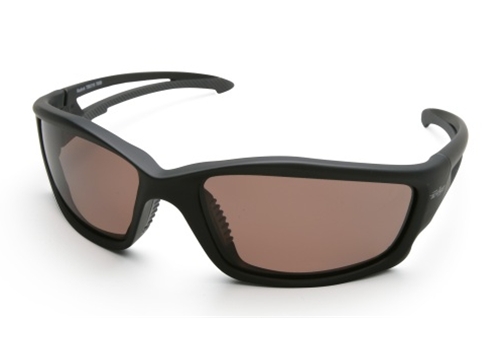 Edge "Kazbek" Eyewear Black Frame / Polarized Copper Lens