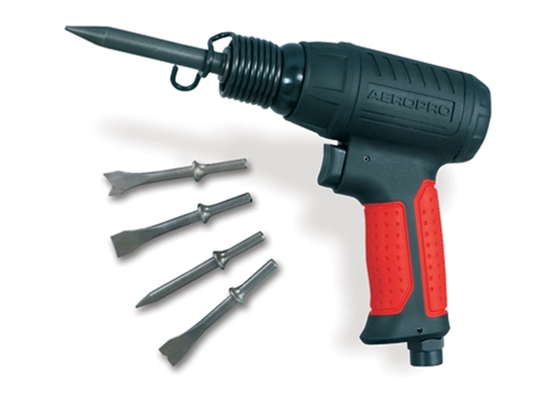 AEROPRO USA Air Hammer w/ 4-pc Chisel 