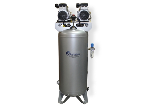 California Air Tools 4 Hp 60 Gallon Steel Tank Oil-Free Air Compressor w/ Drain